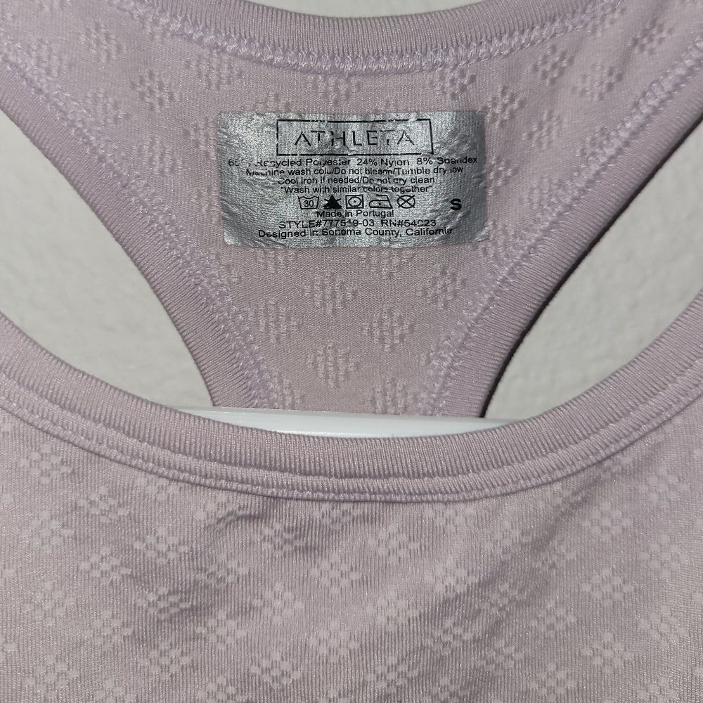 Athleta Racerback Tank Size Small - Picture 3 of 5
